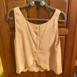 Neutral tone blouse from boutique